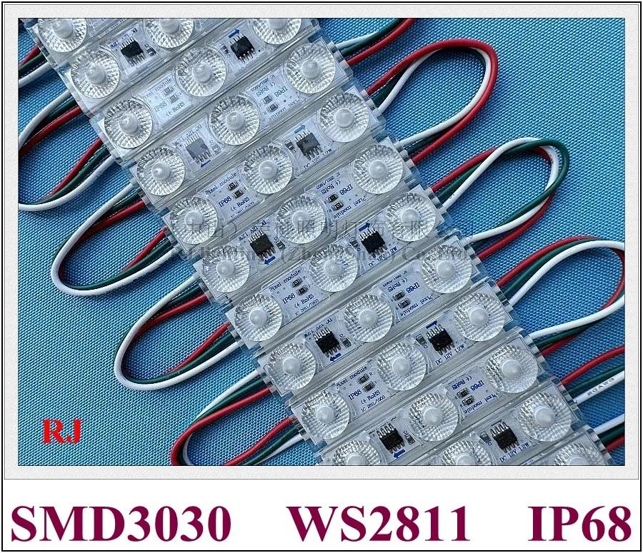 ּ   Ǯ ÷  LED  ,   WS 2811, IC WS2811 SMD 3030, DC12V, 1.2W, IP68 